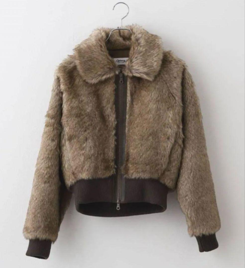 Oriens エコファーショートブルゾン