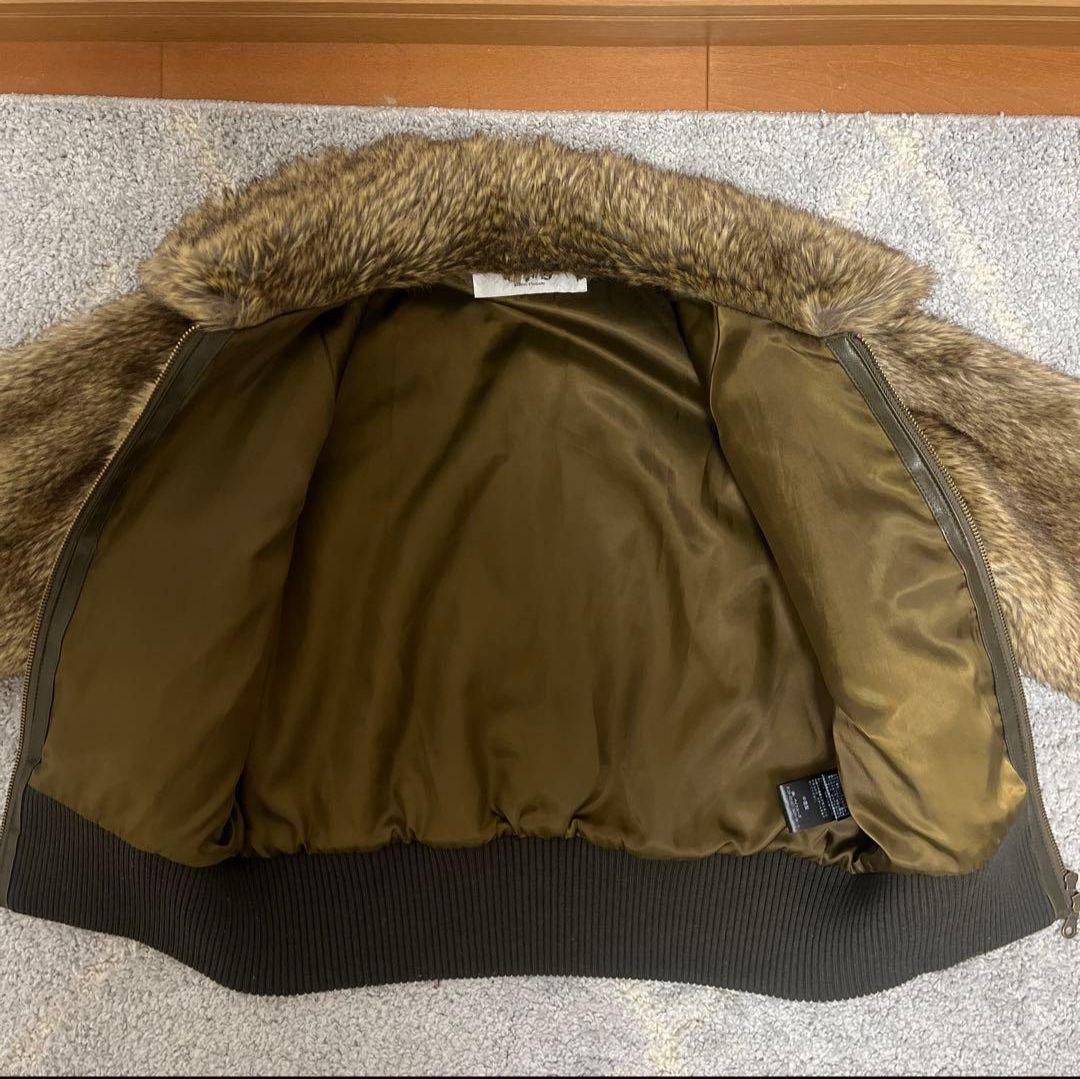 Oriens エコファーショートブルゾン