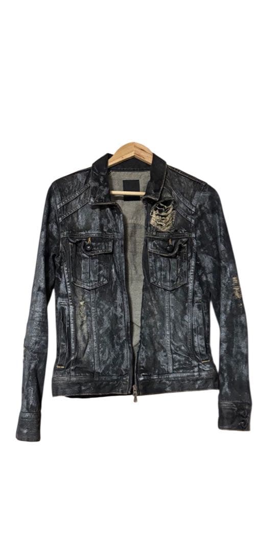 服*ー様 midasコーティングデニム（メタリック）