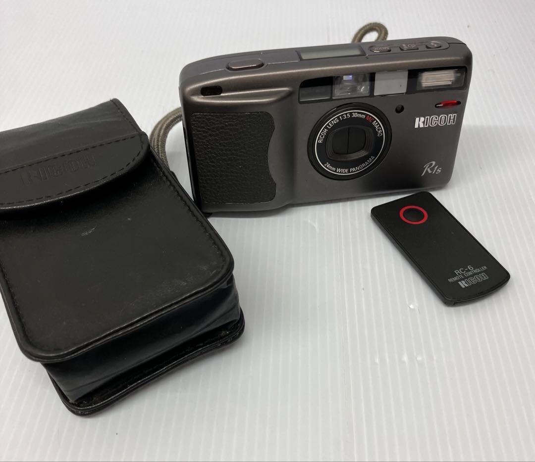 【RICOH/リコー】フィルムカメラ　R1s リモコン　ケース付※現状渡し