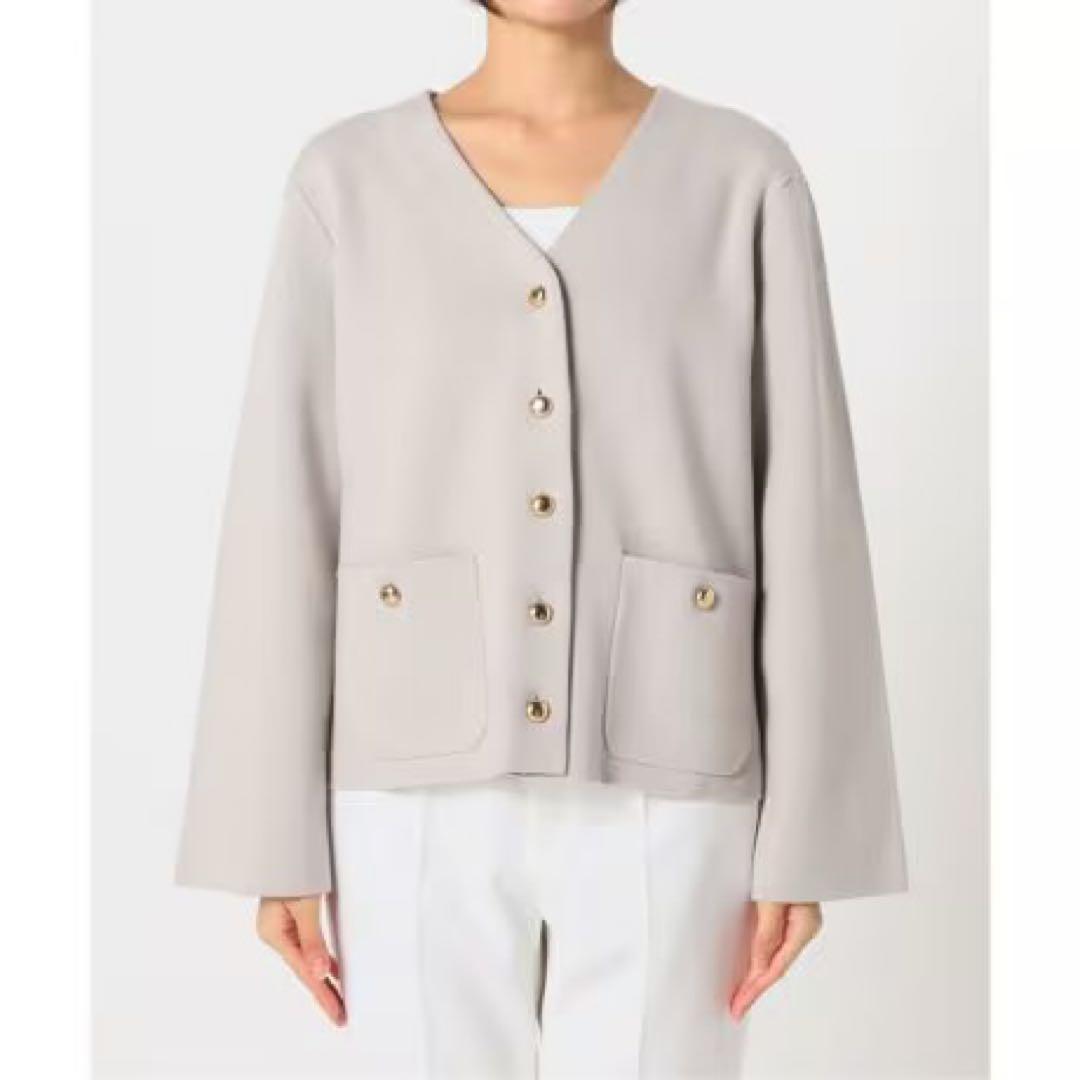 Y*O様 noble / NEWミラノリブジャケットカーディガン