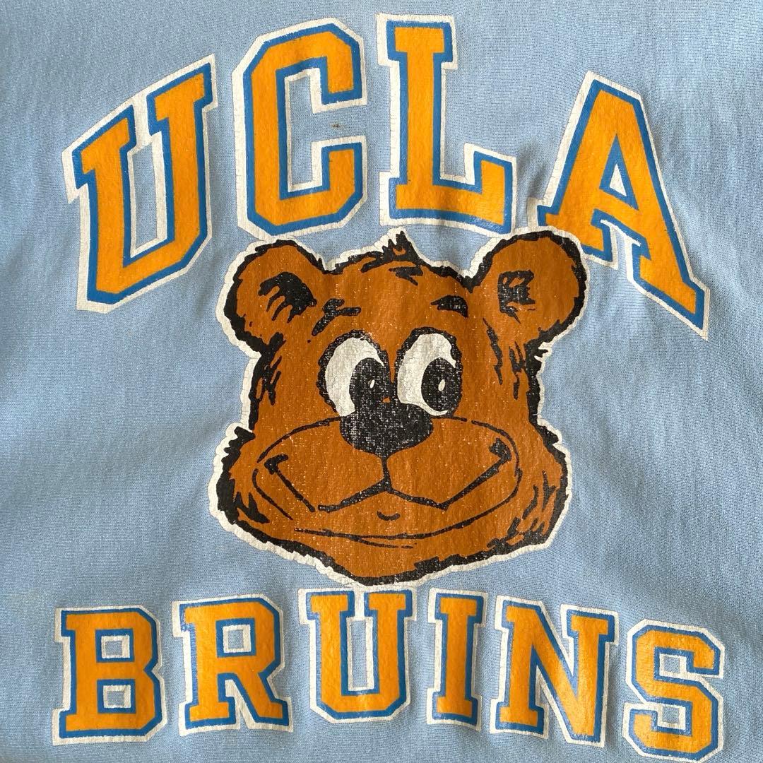 スペシャル90sチャンピオンUCLA BRUINSリバースウィーブUSA製L