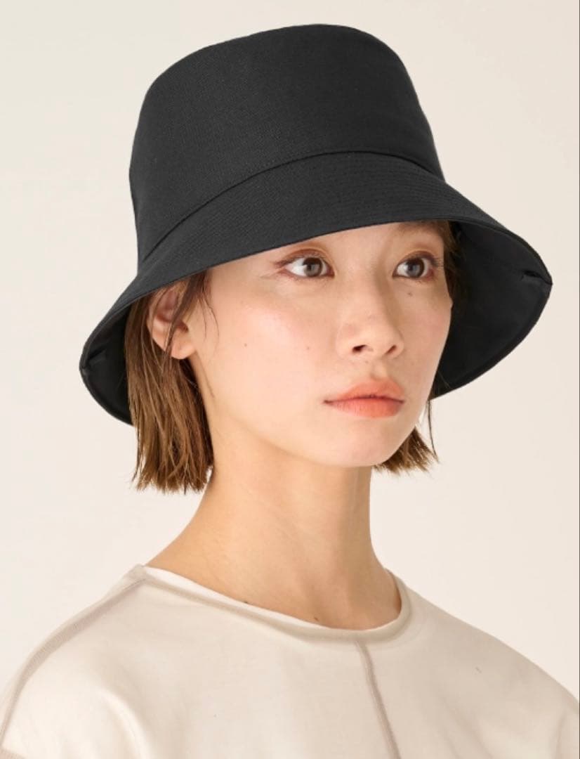サンバリア100 バケットハット ブラック　Ｍ