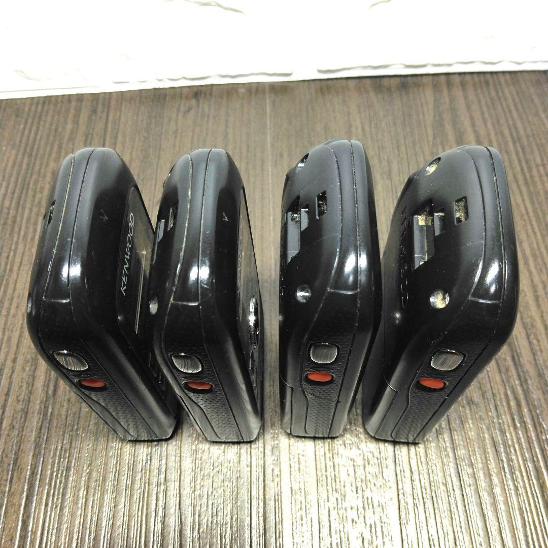 程度良好4台セット★KENWOOD UBZ-S20 特定小電力トランシーバー