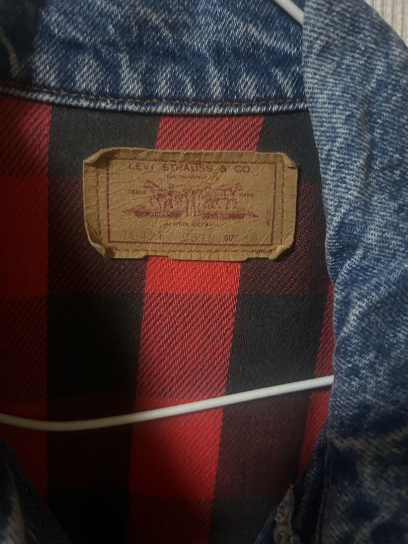 【80's USA製】Levi's 71411 0816デニムジャケットGジャン