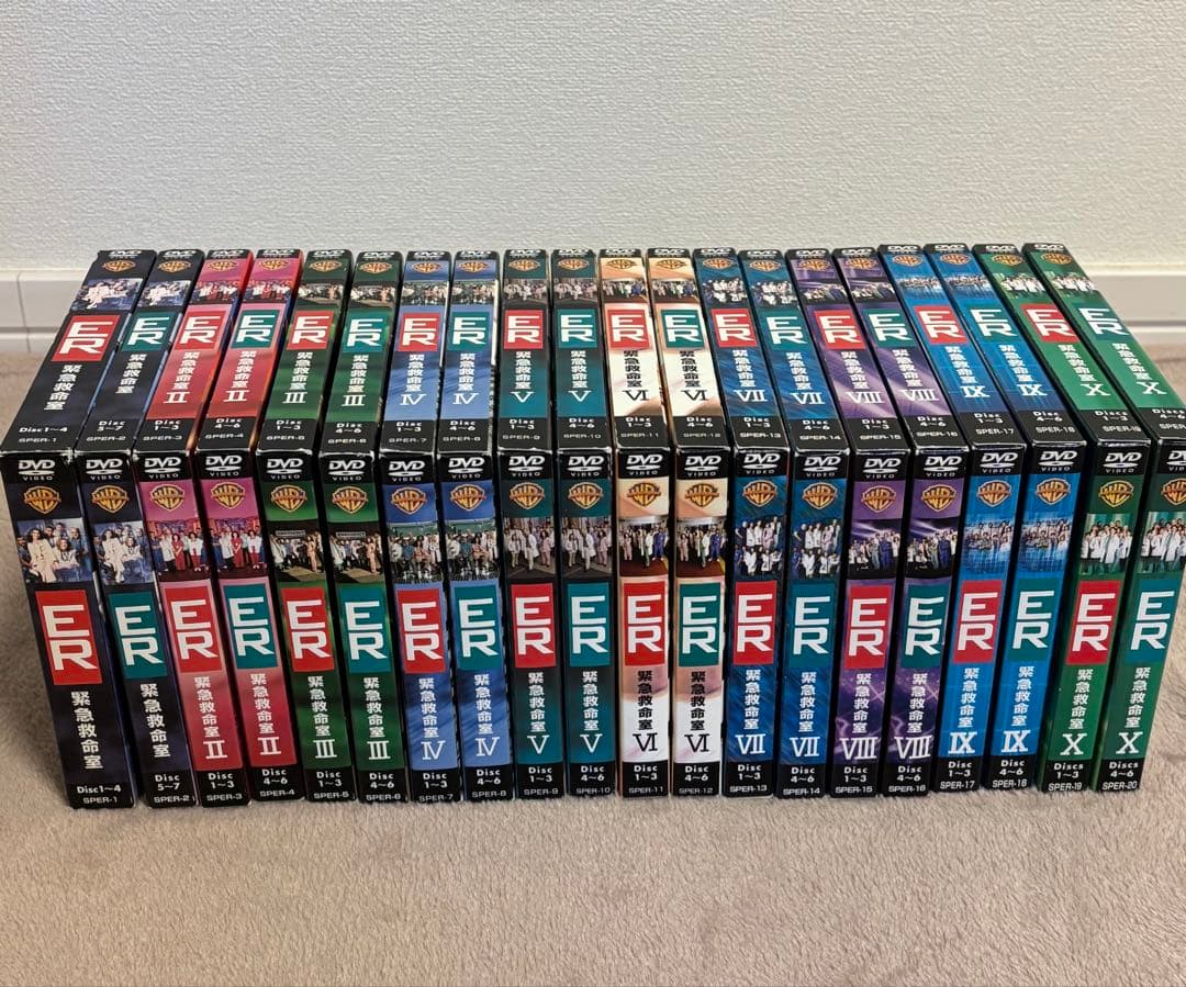ER 緊急救命室 DVD 1-10シーズン　セット