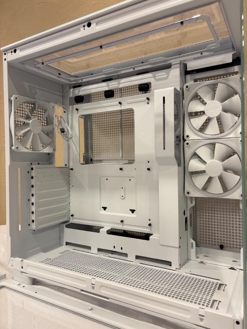 【美品】NZXT H9 Elite ホワイト PCケースCM-H91EW-01