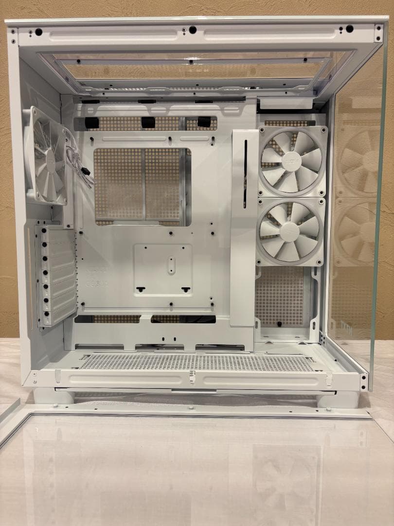 【美品】NZXT H9 Elite ホワイト PCケースCM-H91EW-01