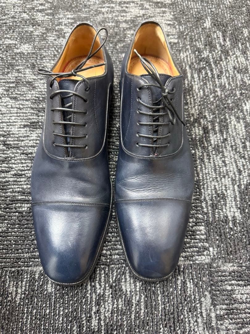 Christian Louboutin ネイビー ドレスシューズ