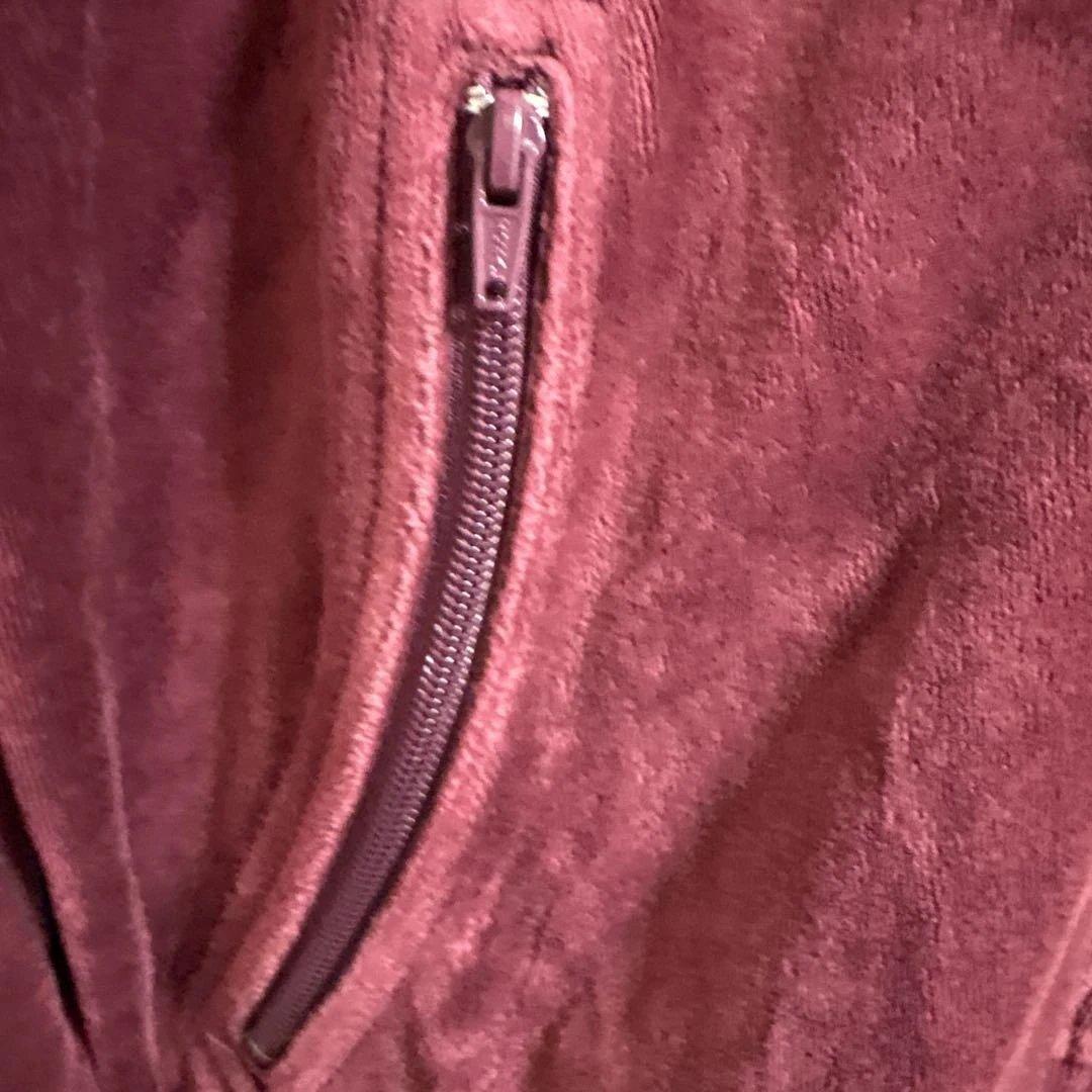 入手困難モデル adidas 00s ベロア トラックジャケット ボルドー L