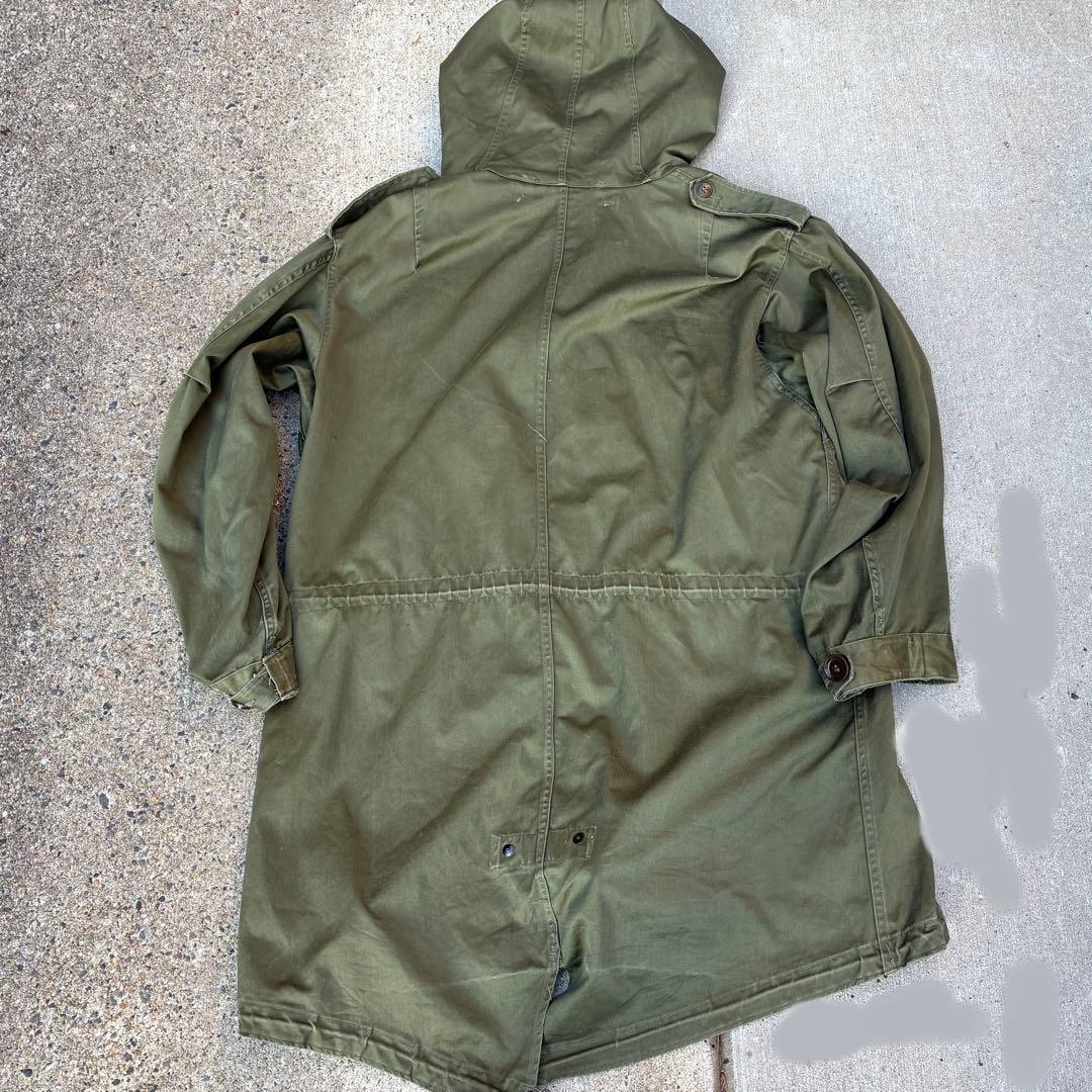 アメリカ軍 M51 フィッシュテール　パーカ　コットンサテン　1951年　M