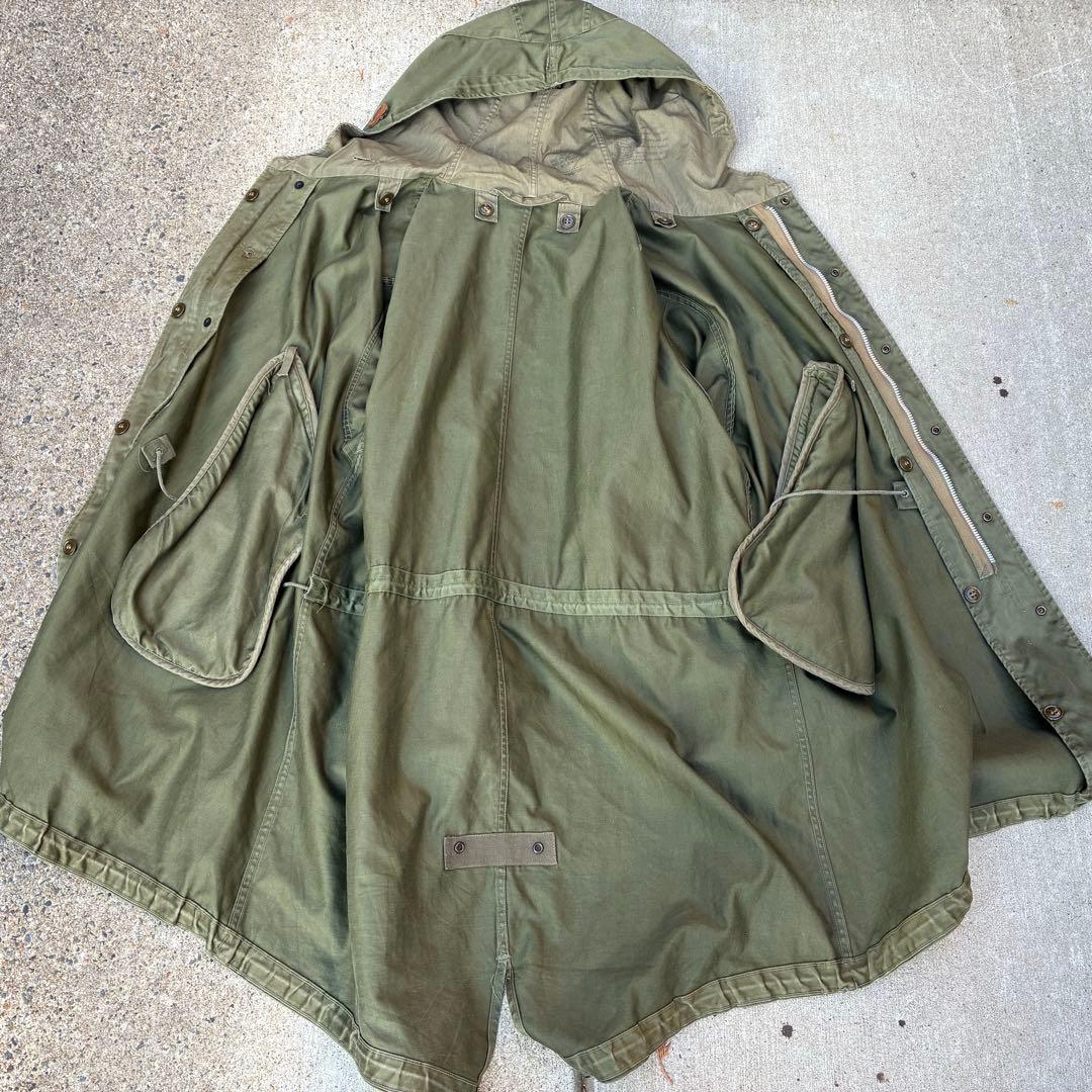 アメリカ軍 M51 フィッシュテール　パーカ　コットンサテン　1951年　M