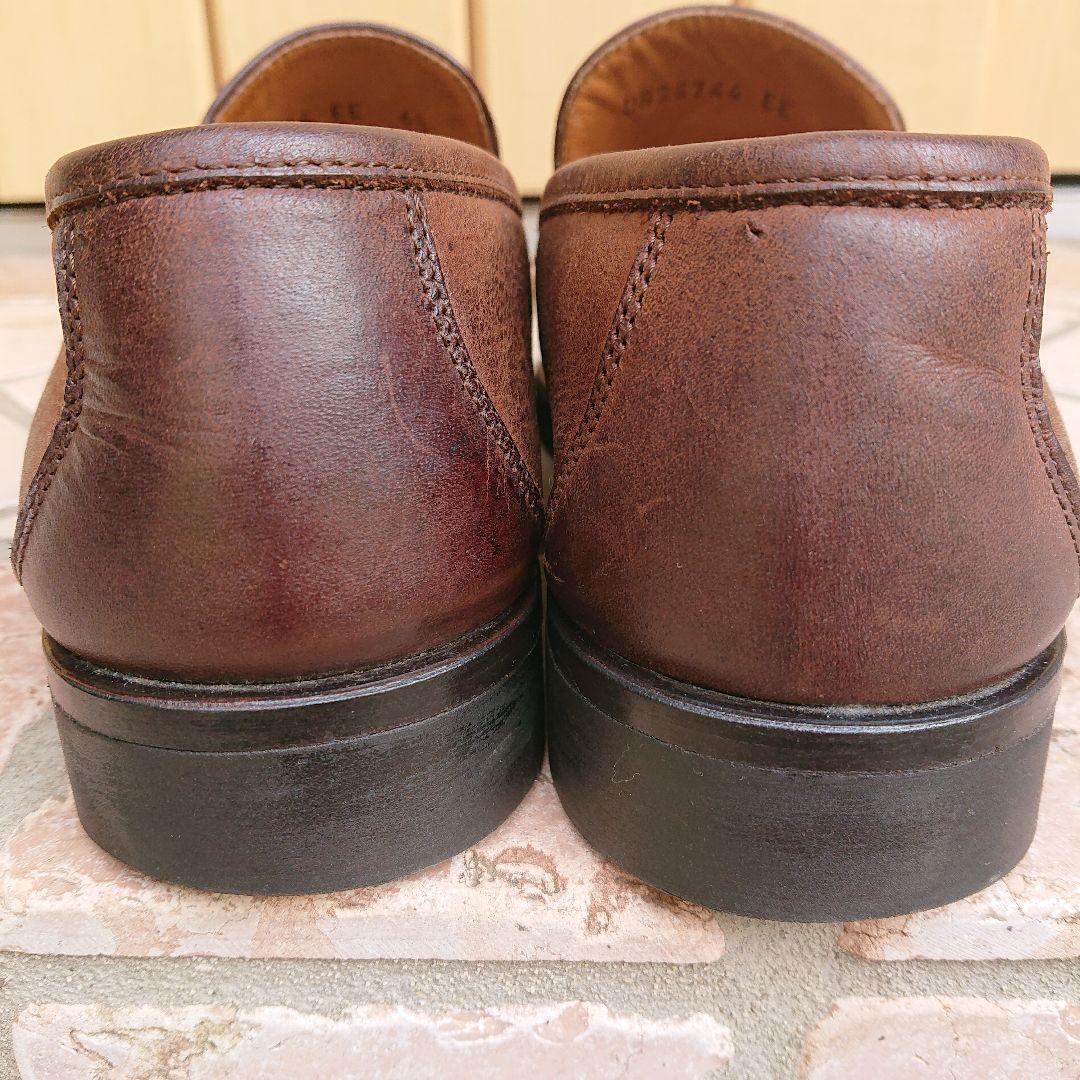 サルヴァトーレ フェラガモ メンズ ローファー レザー ガンチーニ 　24.5