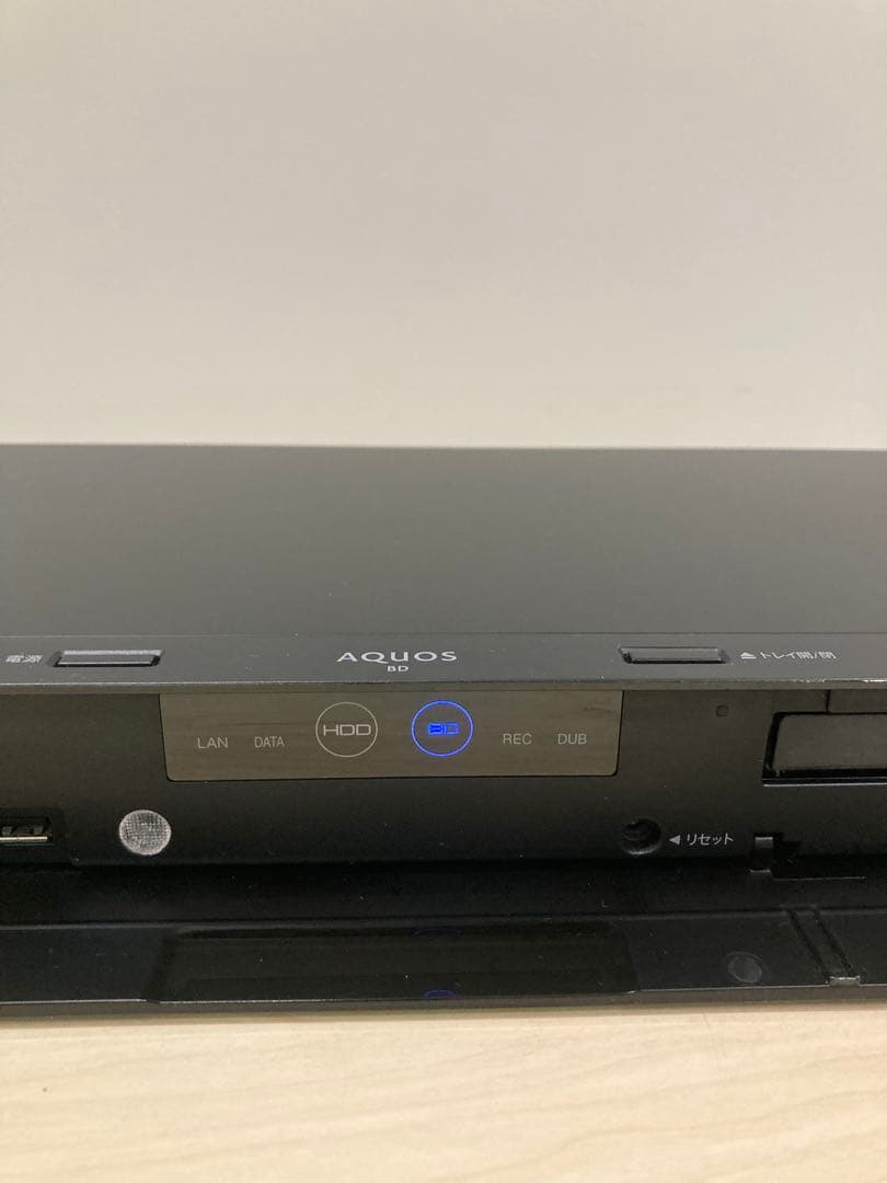かなり綺麗 1TB リモコン新品　シャープ　AQUOS BD-NW1000