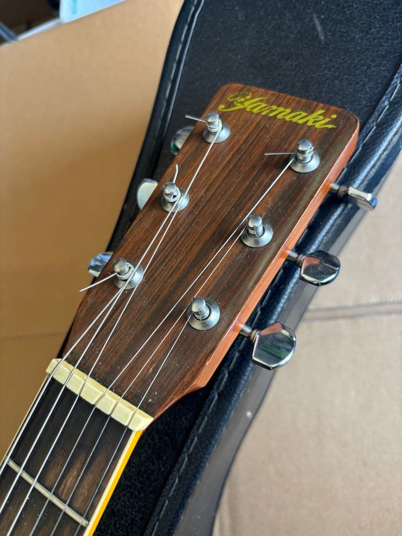 【最終価格】Yamaki アコースティックギター ハードケース付き