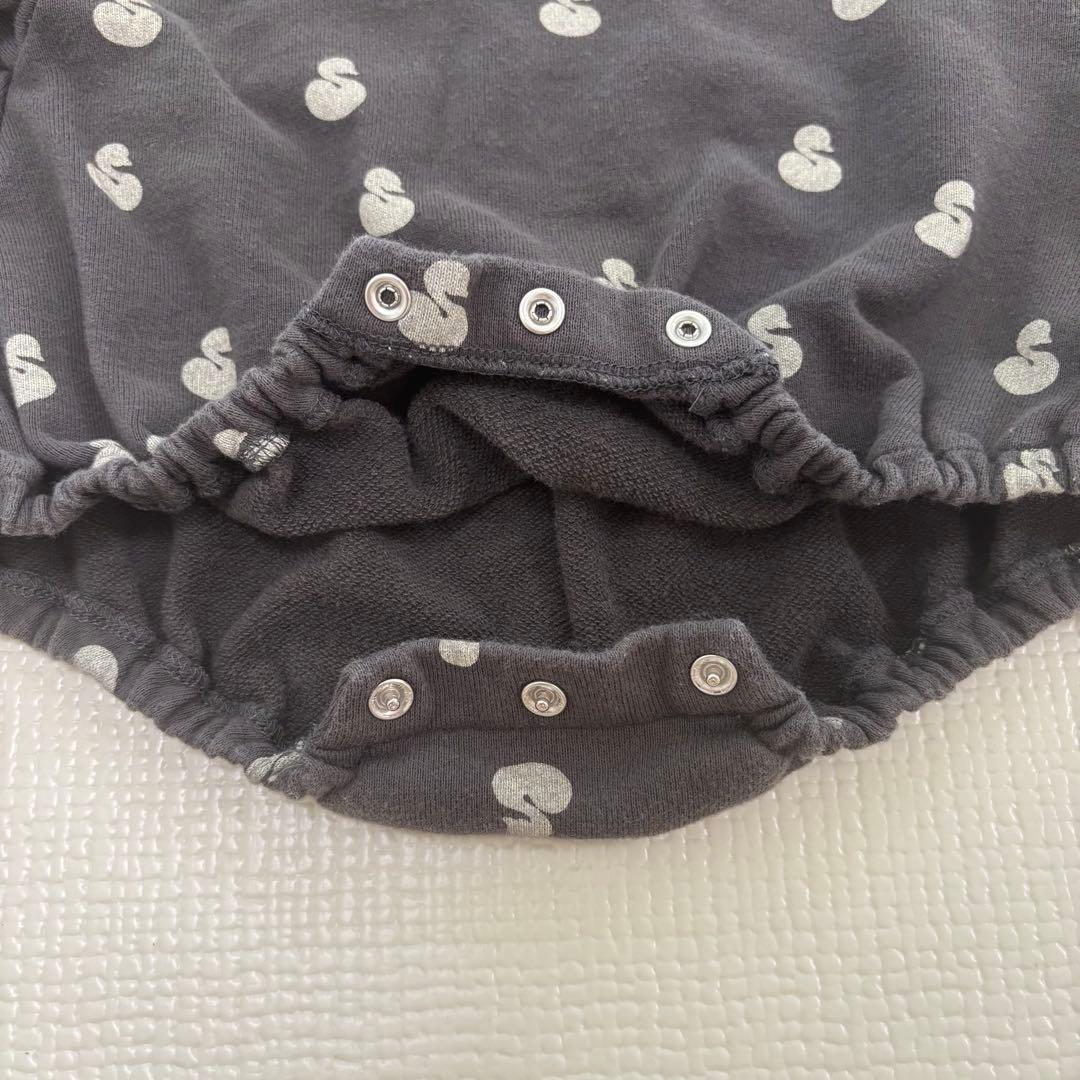 MELTED BUTTER ブラックスワン　ボディースーツ・帽子セット