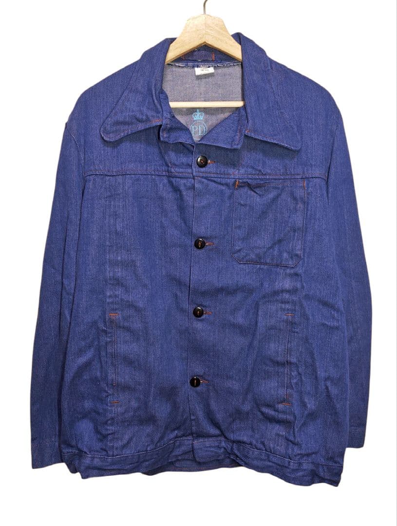 【TK】70s 英国刑務所 PD プリズナーデニムジャケット
