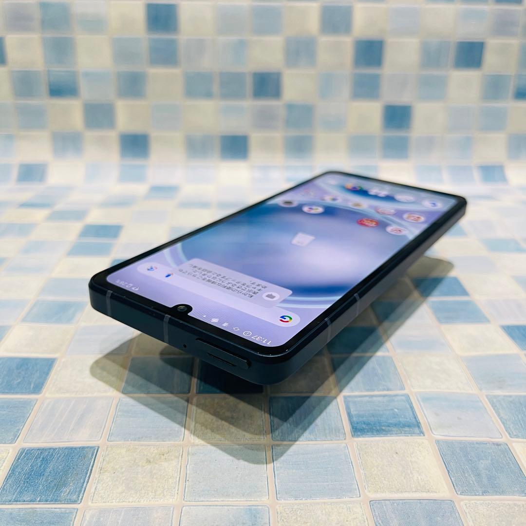 SIMフリー AQUOS sense8 128GB コバルトブラック電池良好