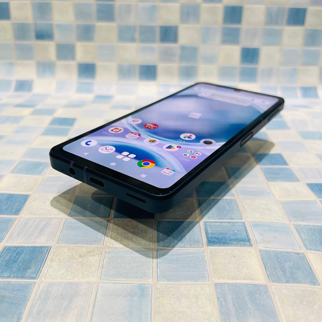 SIMフリー AQUOS sense8 128GB コバルトブラック電池良好