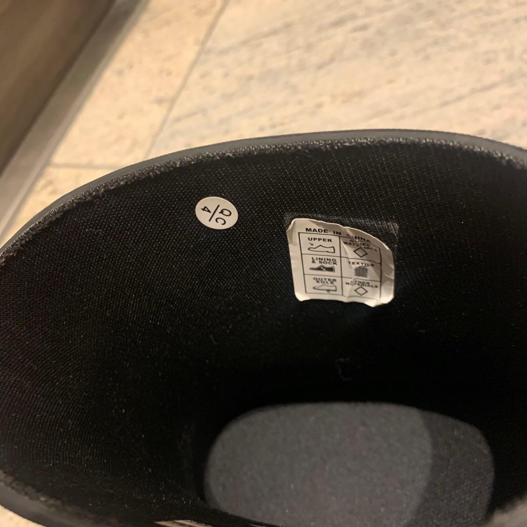 Hunter ハンタープレイショートブーツ ブラック　　24cm