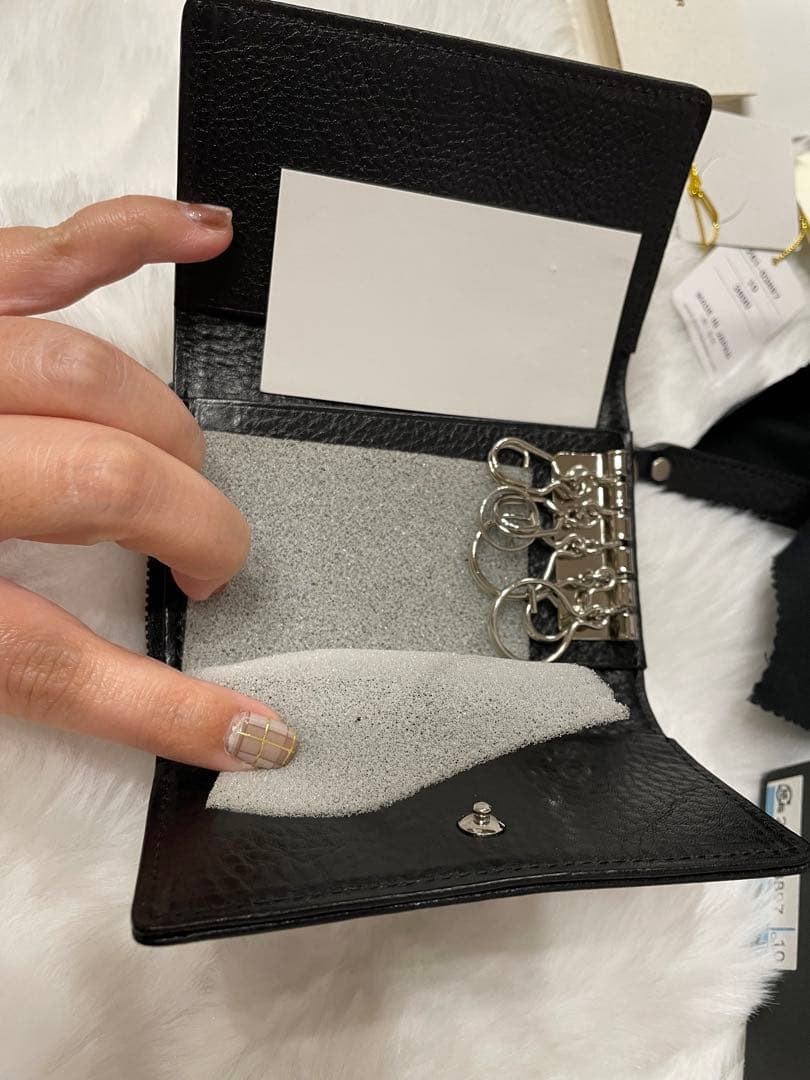 PORTER SPLENDOR 261-03897ブラックレザー キーリング