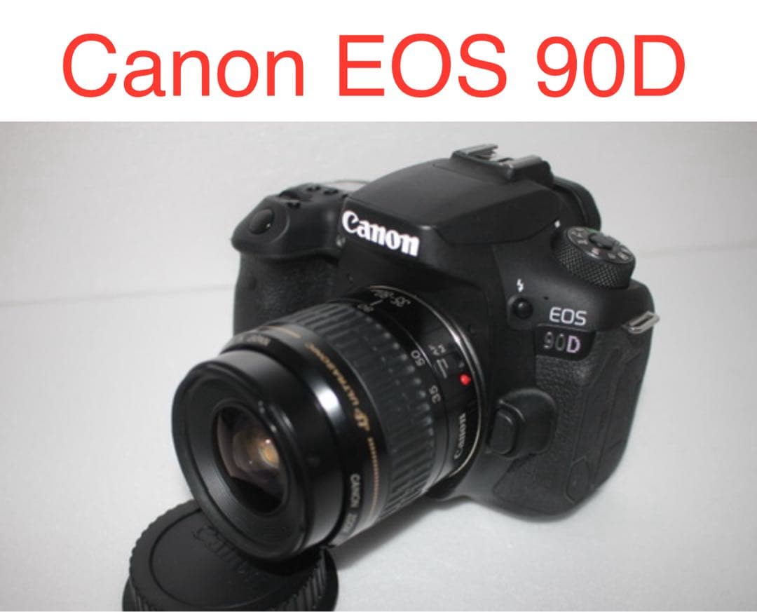 デジタル一眼レフカメラCanon EOS 90D標準レンズセット