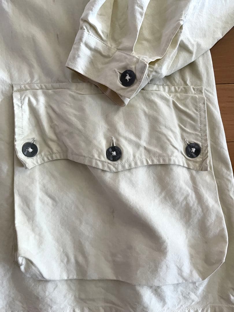 M39 スノーカモパーカ アルミボタン スウェーデン軍