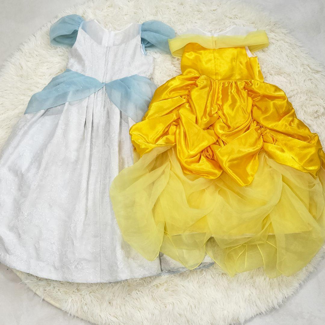 【公式】シンデレラ 美女と野獣 ベル ドレス 110 120