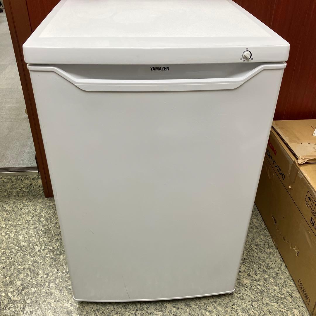 美品　YAMAZEN 山善　冷凍庫 YF-U91　2023年製