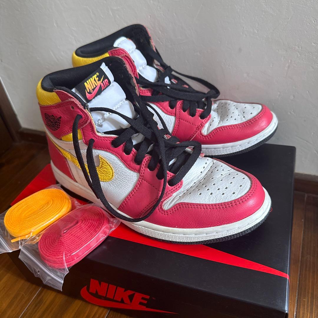 シューズ(男性用) Nike Air Jordan 1 High OGLightFusionRed