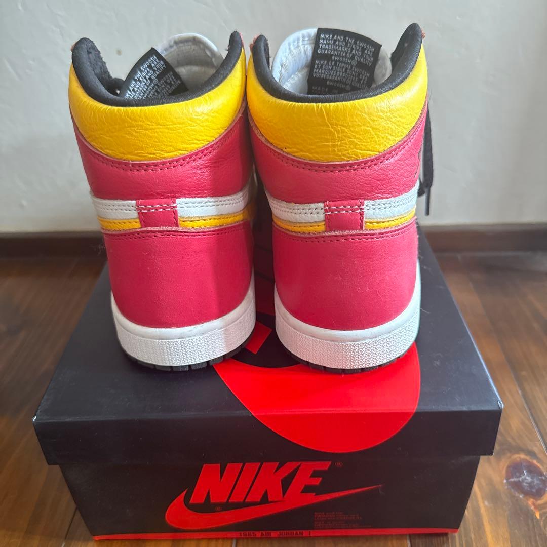 シューズ(男性用) Nike Air Jordan 1 High OGLightFusionRed