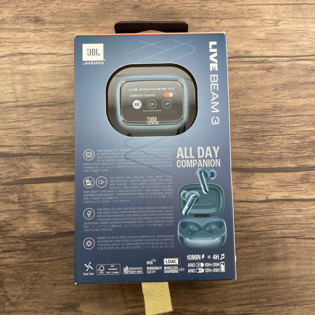 262075 JBL LIVE BEAM 3 ワイヤレスイヤホン