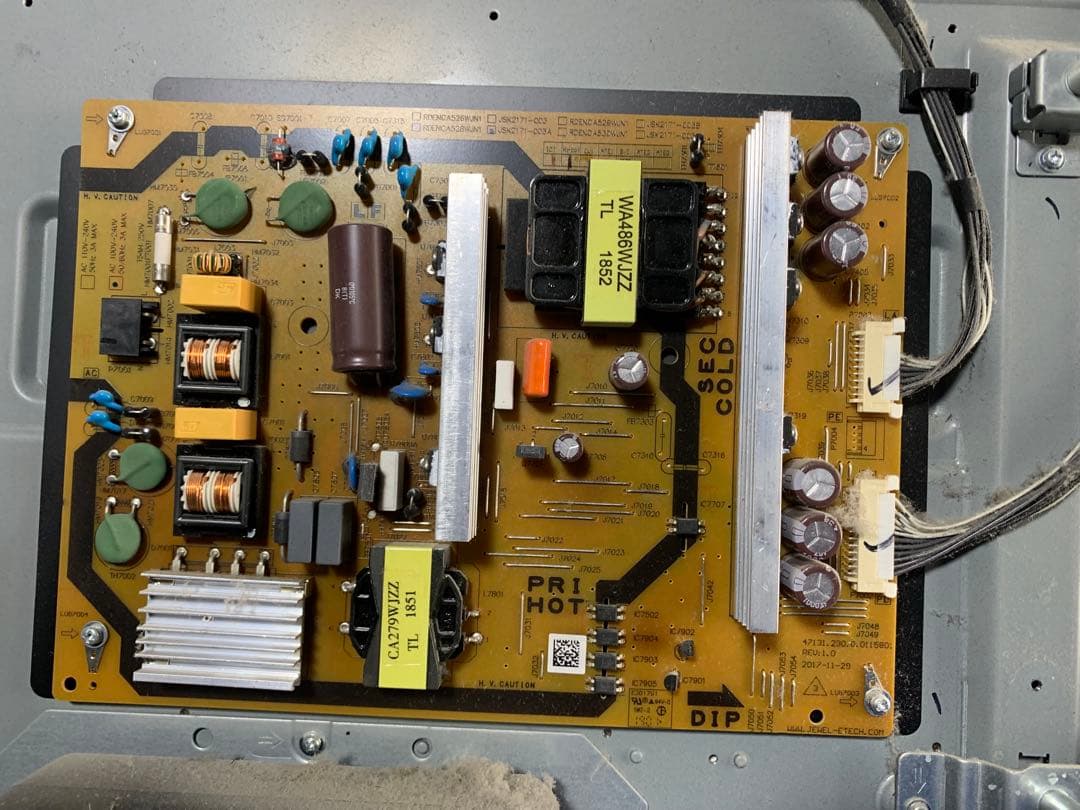 シャープ 液晶テレビ AQUOS 4T-C50AJ1基盤セット