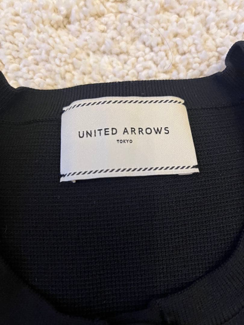SALE！UNITED ARROWS ブラック ケープコート
