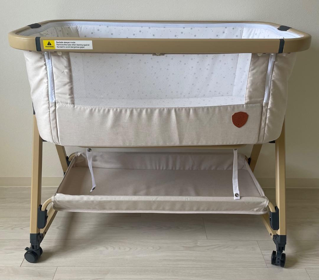 sanae＊プロフ必読 ⭐︎HZDMJ ベビーベッド ベージュ