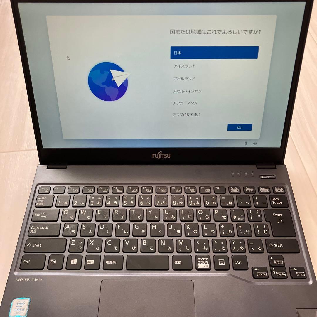 Windowsノート本体 FUJITSU LIFEBOOK U937 Windows11 Core i5