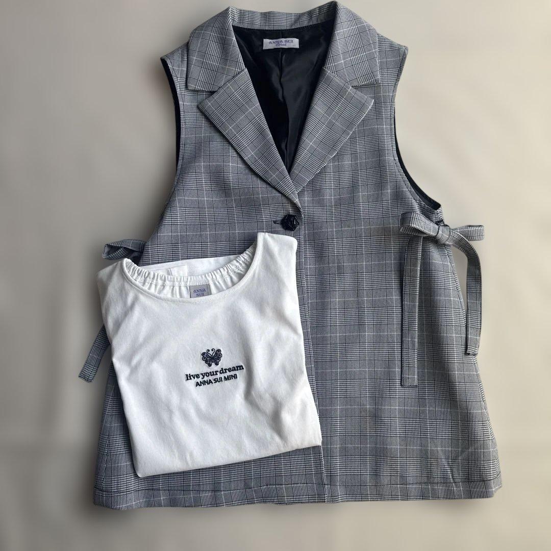 未使用アナスイミニ　ジレ3点セット　美品ケイトスペードおまけ付き