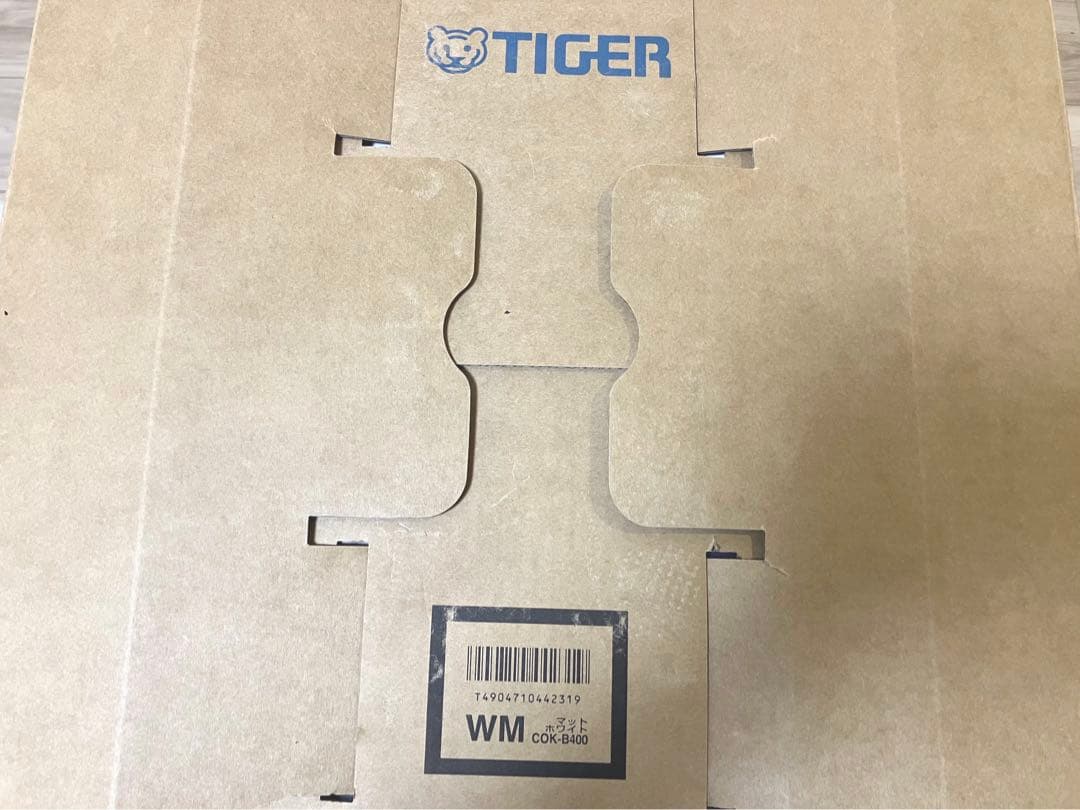 【新品、未使用】TIGER 炊飯器 電気圧力鍋 ホワイト　白