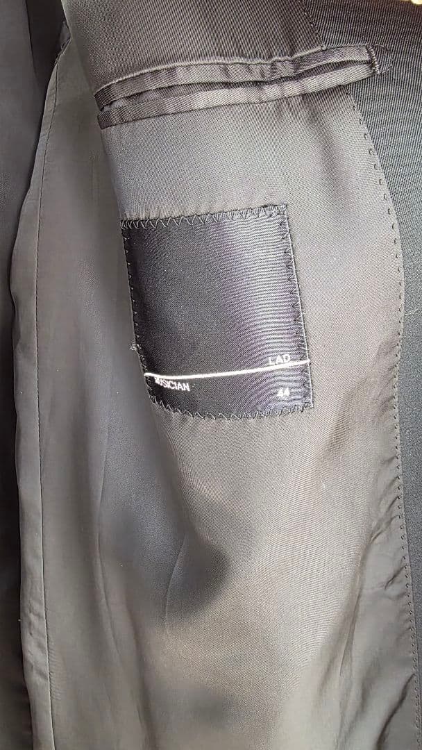 LAD MUSICIAN 17AW ロングジャケット チェスターコート ブラック