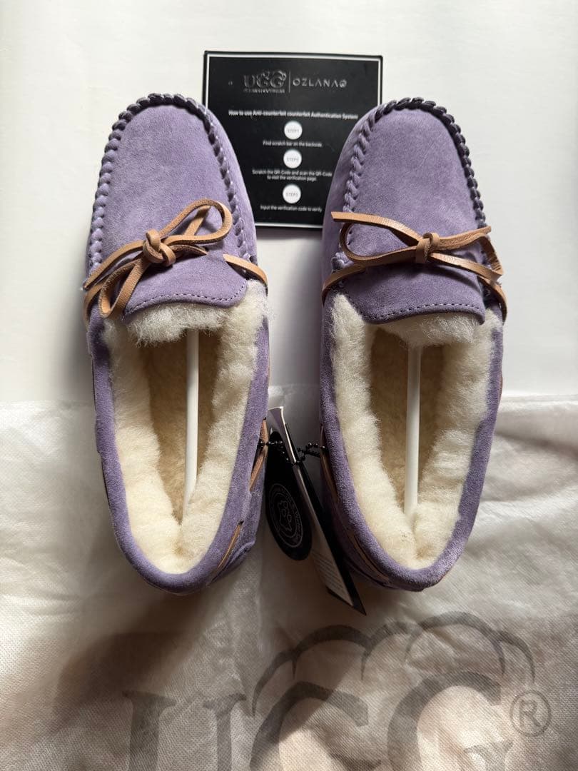 オーストラリアで購入しましたが、UGG モカシン ラベンダー S (36)