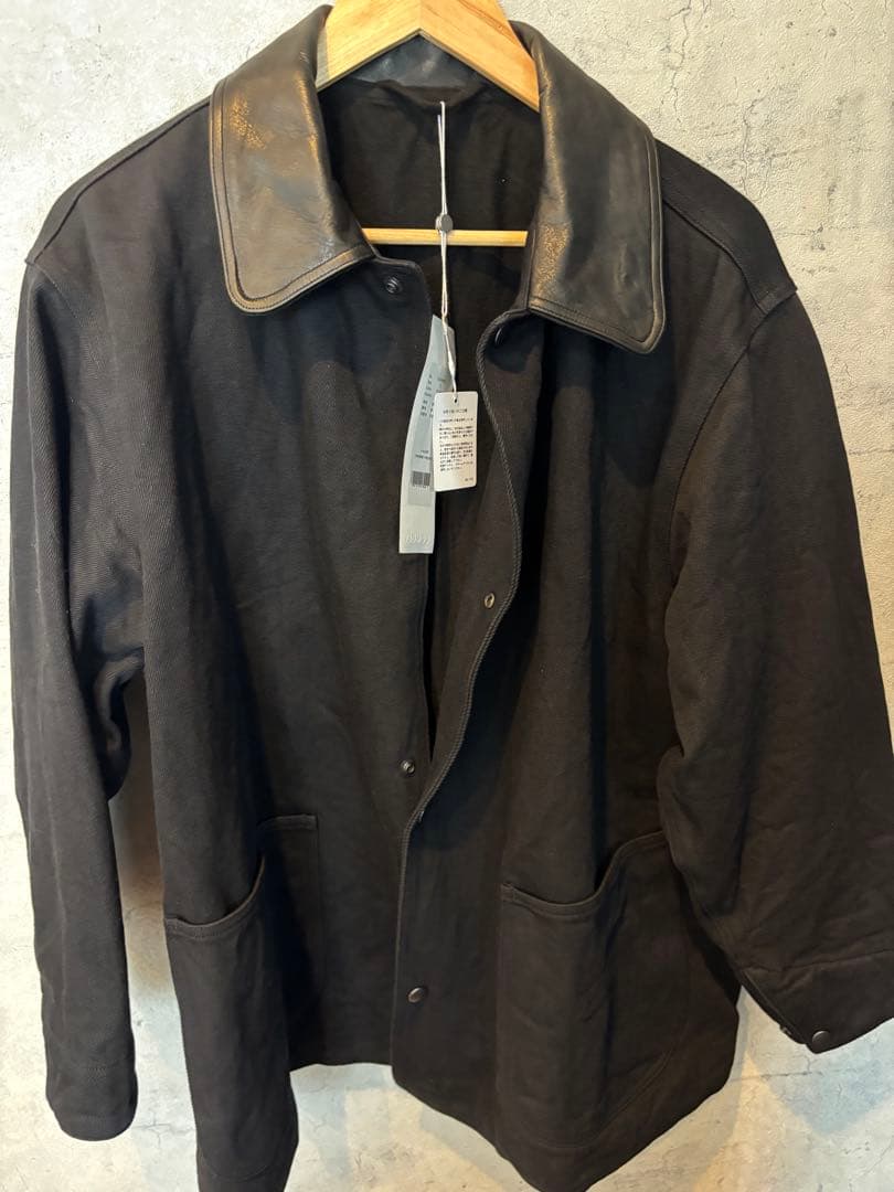 コモリcomoli デニムレザーワークジャケット　サイズ1 25AW 新品未使用