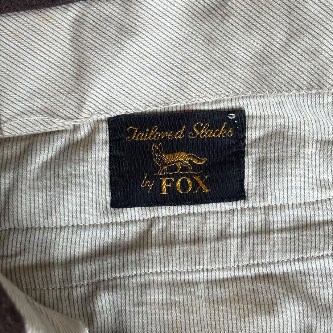 50s ウールスラックス ブラウン ロカビリー