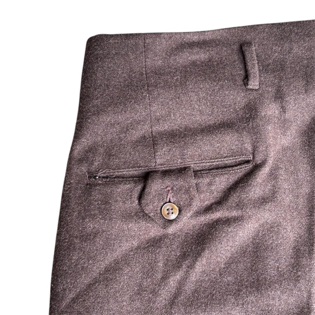 50s ウールスラックス ブラウン ロカビリー