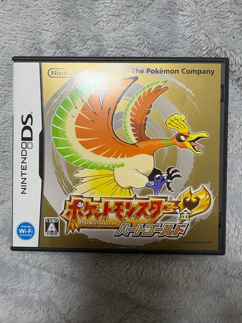 ポケットモンスター　ハートゴールド　箱付き　ポケウォーカー付き