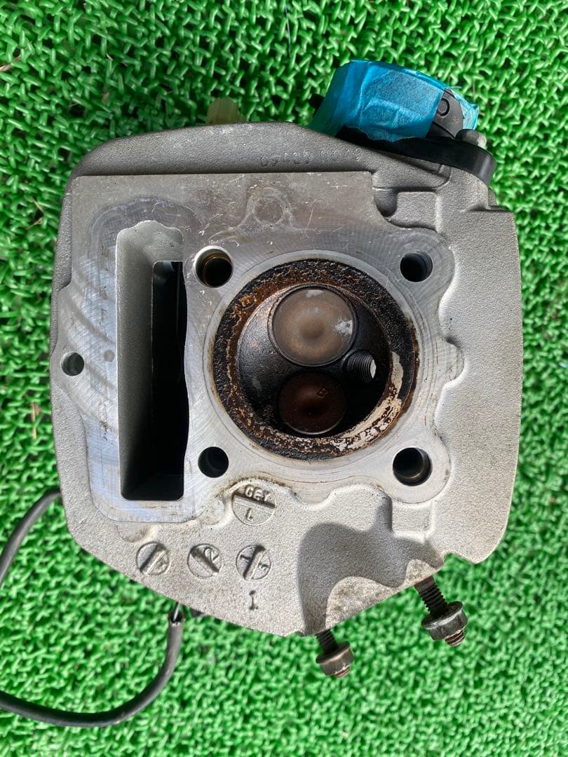 エイプ50FI 実働外し　シリンダーヘッド　インジェクション AC16AC18