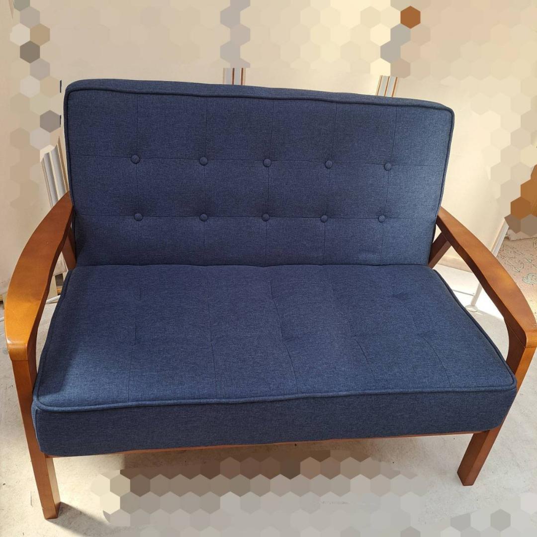 【福岡市近郊限定】ニトリ　2人掛けコンパクトソファー【配送料込み】