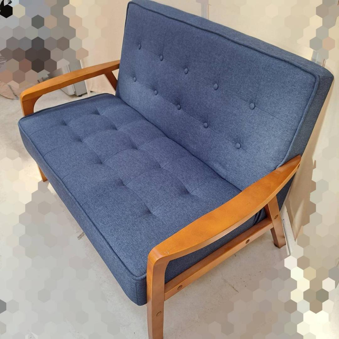 【福岡市近郊限定】ニトリ　2人掛けコンパクトソファー【配送料込み】