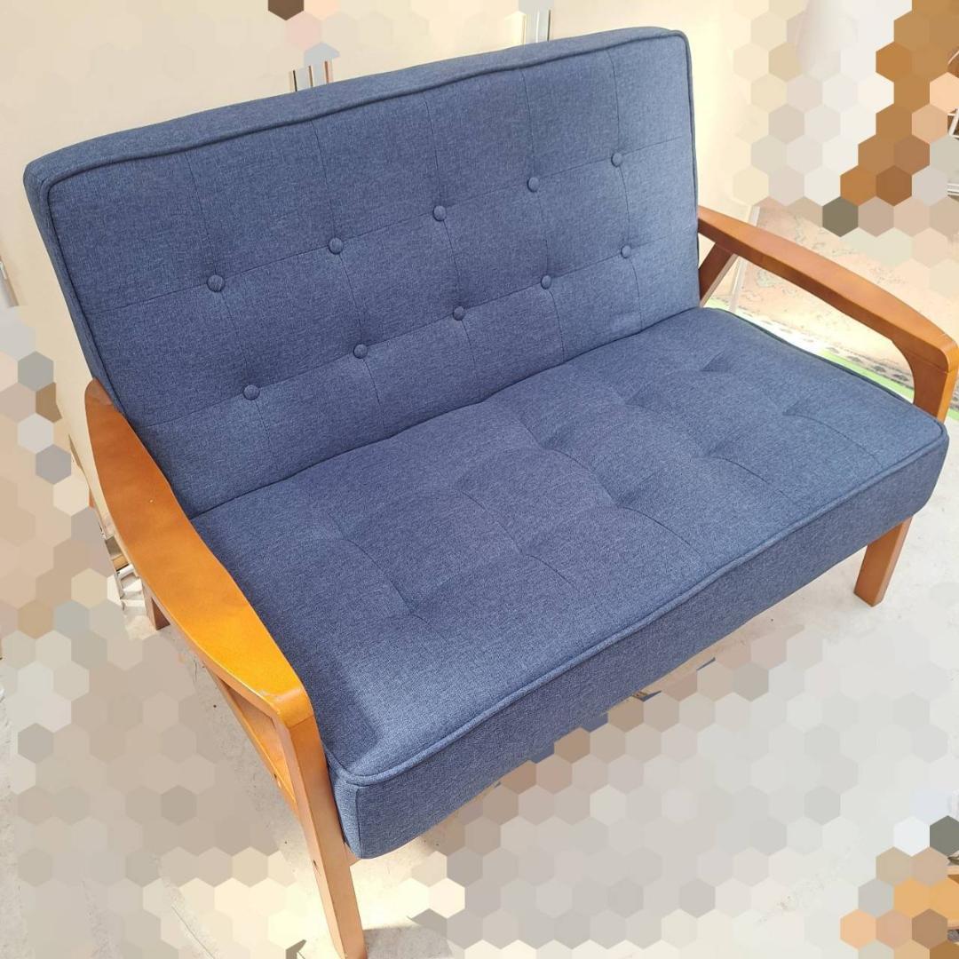 【福岡市近郊限定】ニトリ　2人掛けコンパクトソファー【配送料込み】