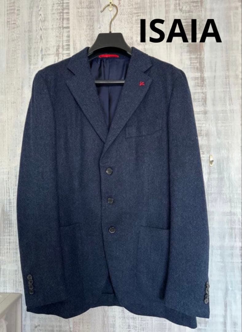 イザイヤ　ISAIA テーラードジャケット