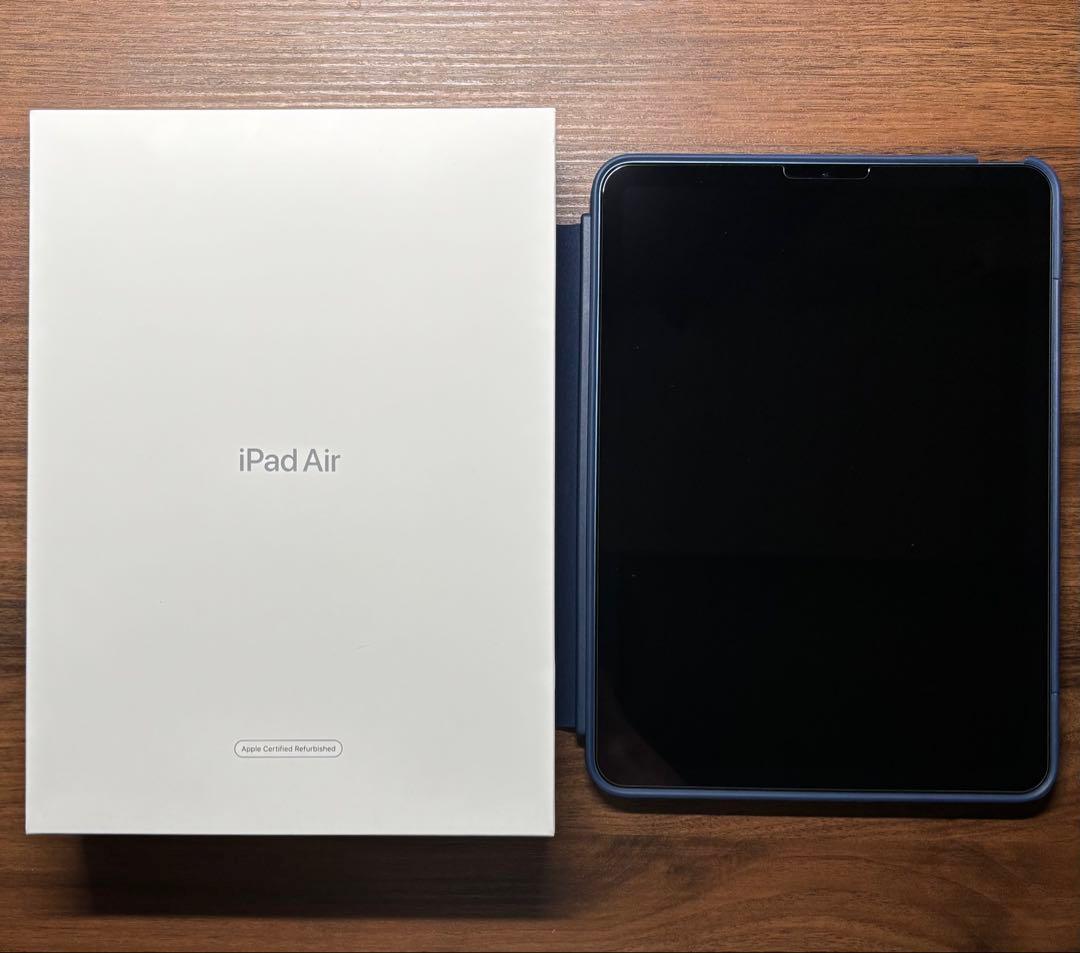 iPad Air Wi-Fi 64GB ブルー（第5世代） +画像品付属 整備品